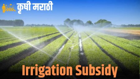 Irrigation Subsidy