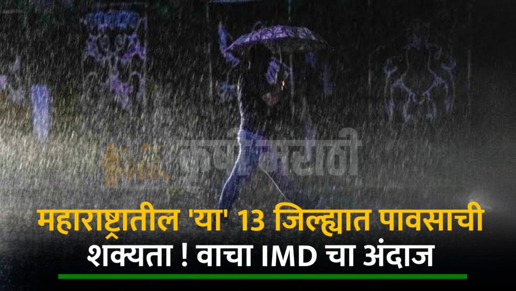 Maharashtra Rain Alert